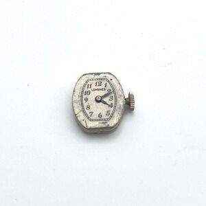 Vintage Longines 4LL Watch Movement 17 Jewels Swiss Manual Wind Parts or Repair